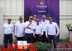 The team of Evanthia with their cool sun glasses.